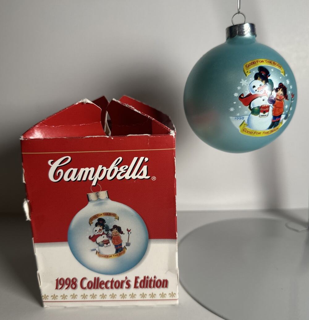 1998 Campbell's Soup Collectors Edition Ornament